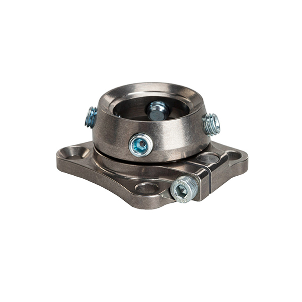 4 Hole Female Pyramid, rotatable, stainless steel