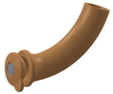 [7H16] Connection tube for vacuum valve