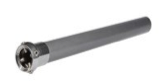 [3H01BC400] Waterproof tube with receiver 400mm, stainless steel
